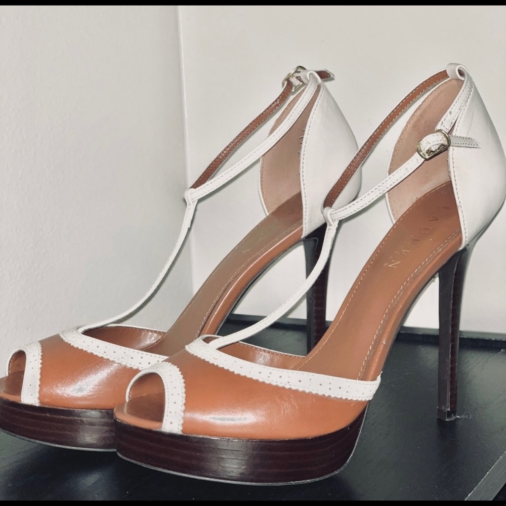 Ralph Lauren Peep Toe Platform Pumps shoes